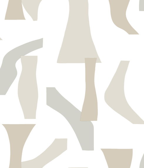 Modernist Neutral Peel & Stick Wallpaper