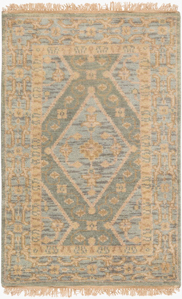 Zeus Handmade Rug, by Surya, 3' length x 2' width