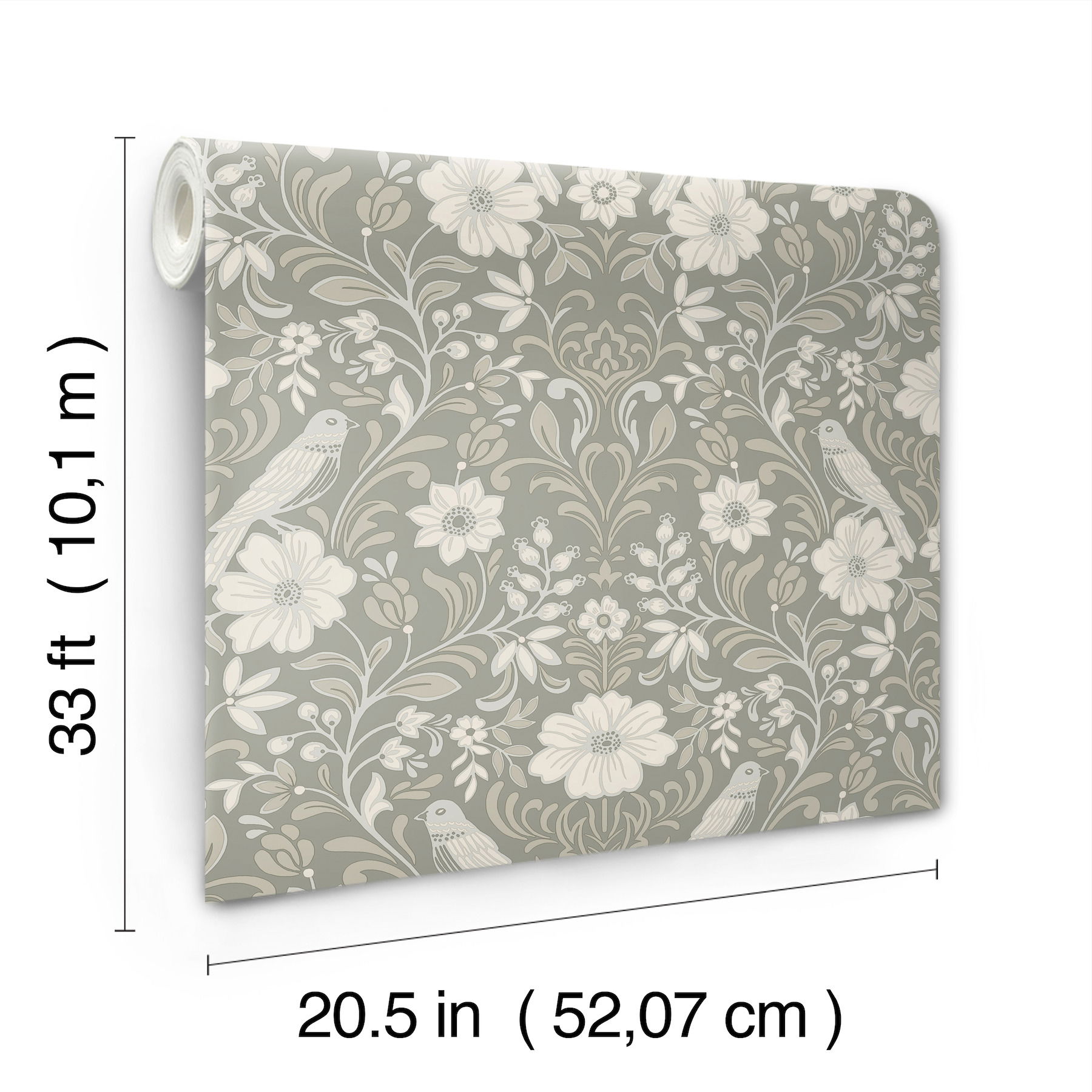 Colette Grey Wallpaper large image 