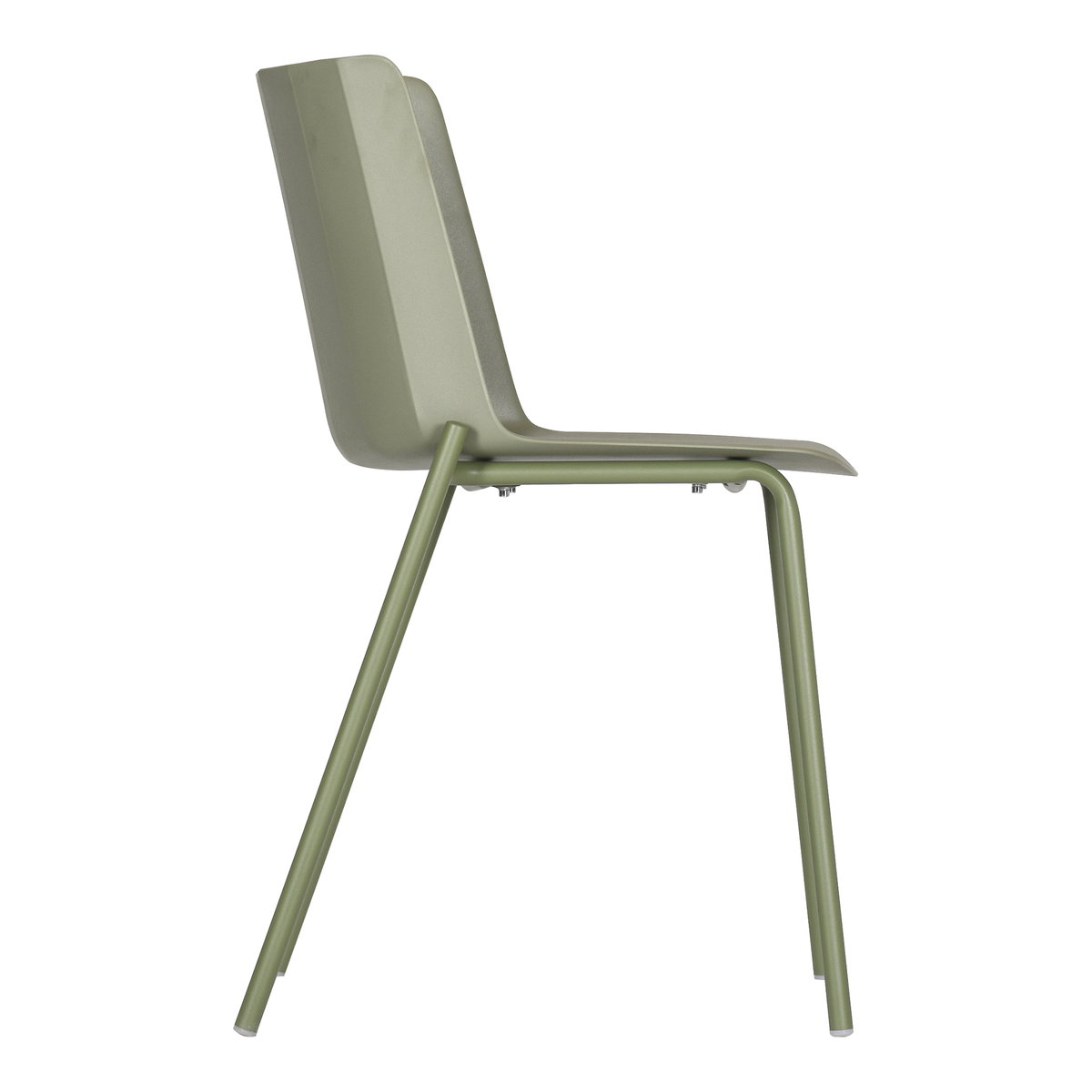 Silla Outdoor Dining Chair Sage Green - Set Of Two, Outdoor Chair by Moe's Home, 1'6.5" width x 2'7" height x 1'8.5" depth View 6