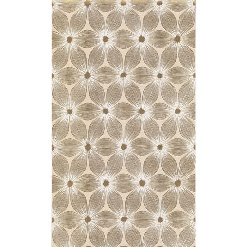 Everlasting Beige & Gold Wallpaper