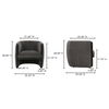 Francis Accent Chair Grey thumbnail 11