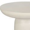 Joppa White Outdoor Accent Table, Furniture by Uttermost, 15" width x 21" height x 15" depth thumbnail 5
