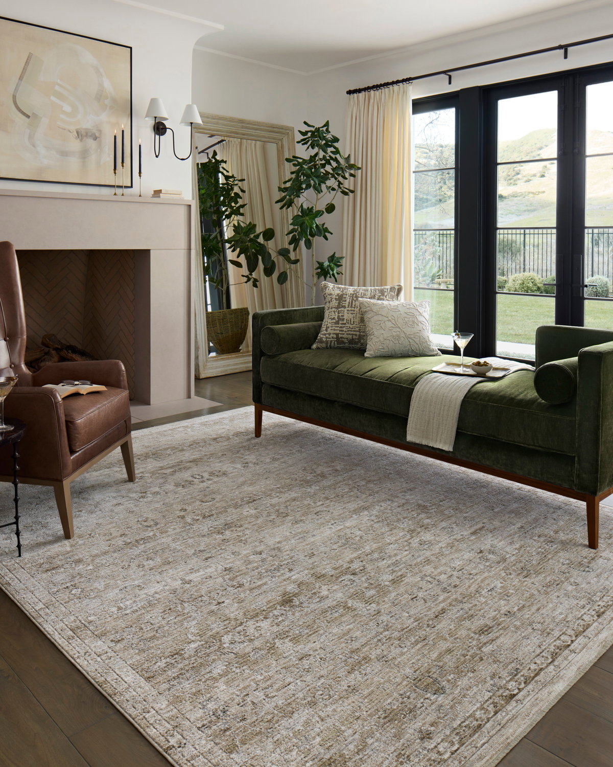 Loloi Tabitha Rug, 2'7" length x 8' width View 2