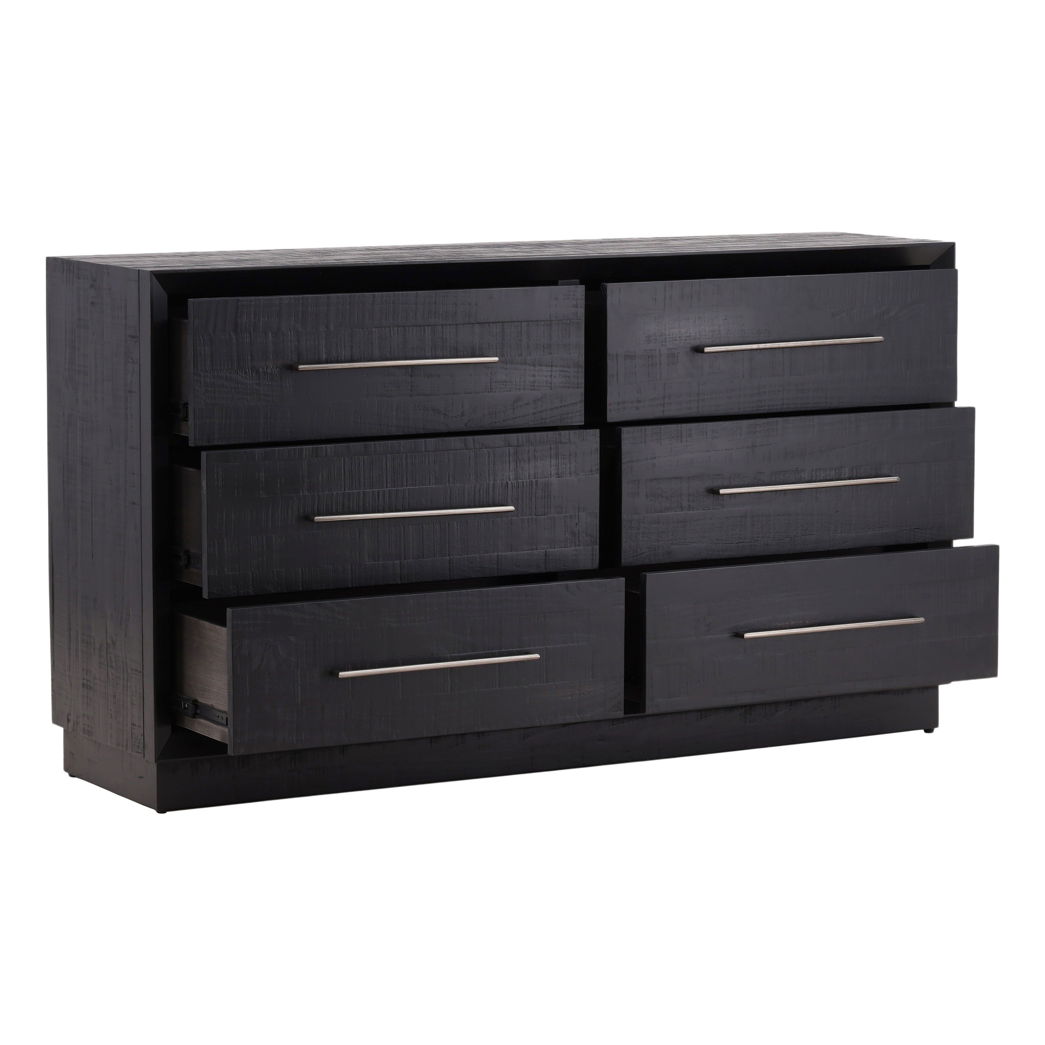 Humphreys Dresser Black, by Dovetail, 68.1" width x 34.1" height x 20" depth View 5