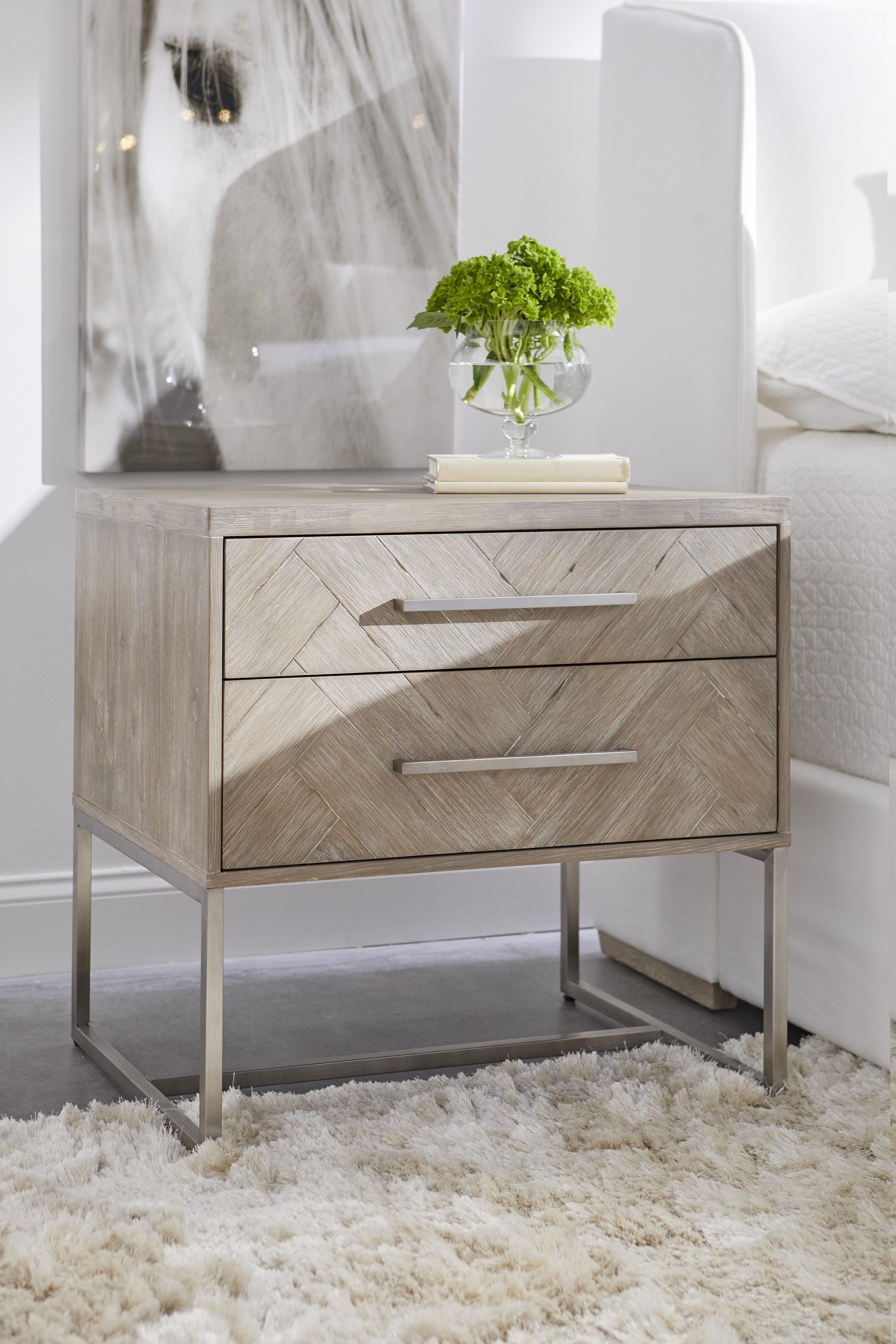 Mosaic 2-Drawer Nightstand large image 