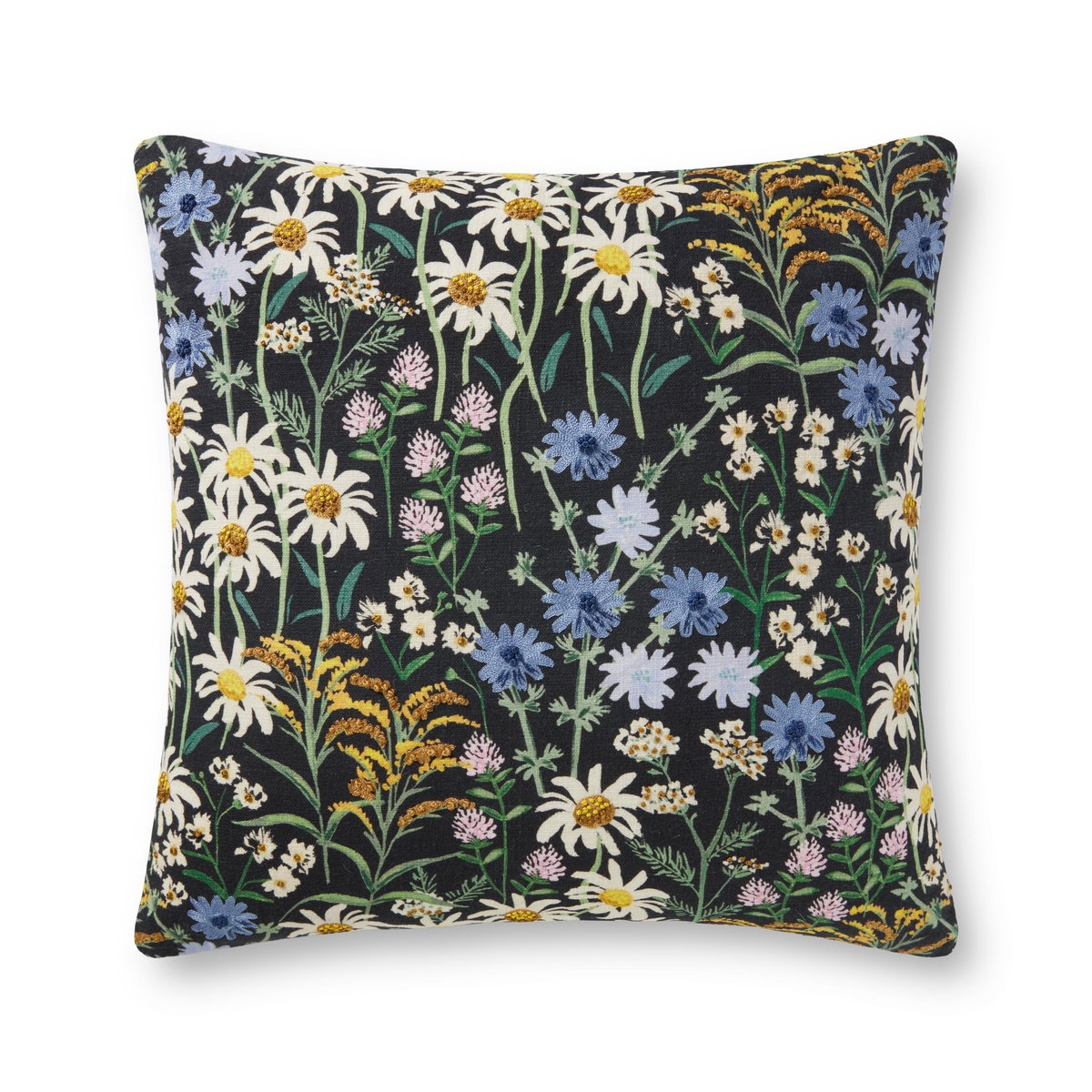 Rifle Paper Co. x Loloi Pillows Pillow, Decorative Pillow, 22" length x 22" width View 1