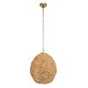 Kauri 1 Light Wooden Bead Pendant thumbnail 5