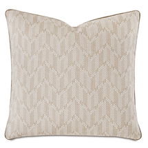 Online Designer Combined Living/Dining Park City by Barclay Butera Chevron Weave Decorative Pillow Cover & Insert
