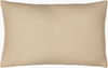 Linen Solid Lumbar Pillow, Decorative Pillow by Surya, 13" length x 20" width thumbnail