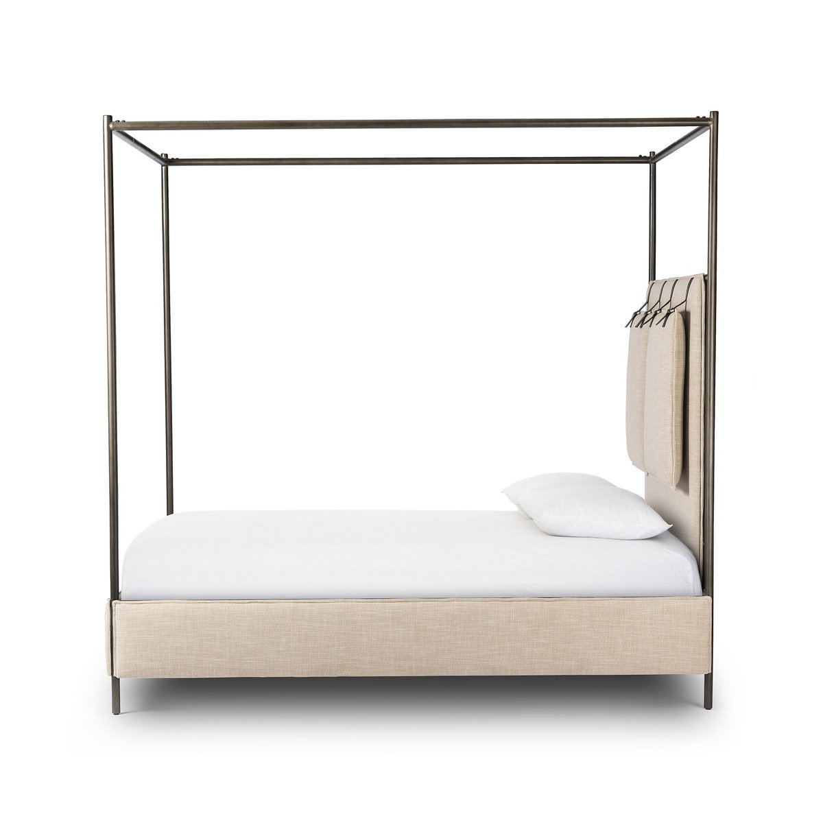 Leigh Canopy Bed, by Four Hands, 65" width x 82.25" height x 84.75" depth View 3