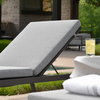 Bea Outdoor Pool Chaise Cushion, Outdoor Pillows & Cushion by Uttermost, 6'6" width x 3" height x 2'1" depth thumbnail 4