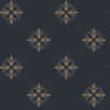 Honey Bee Gold & Navy Wallpaper thumbnail 0