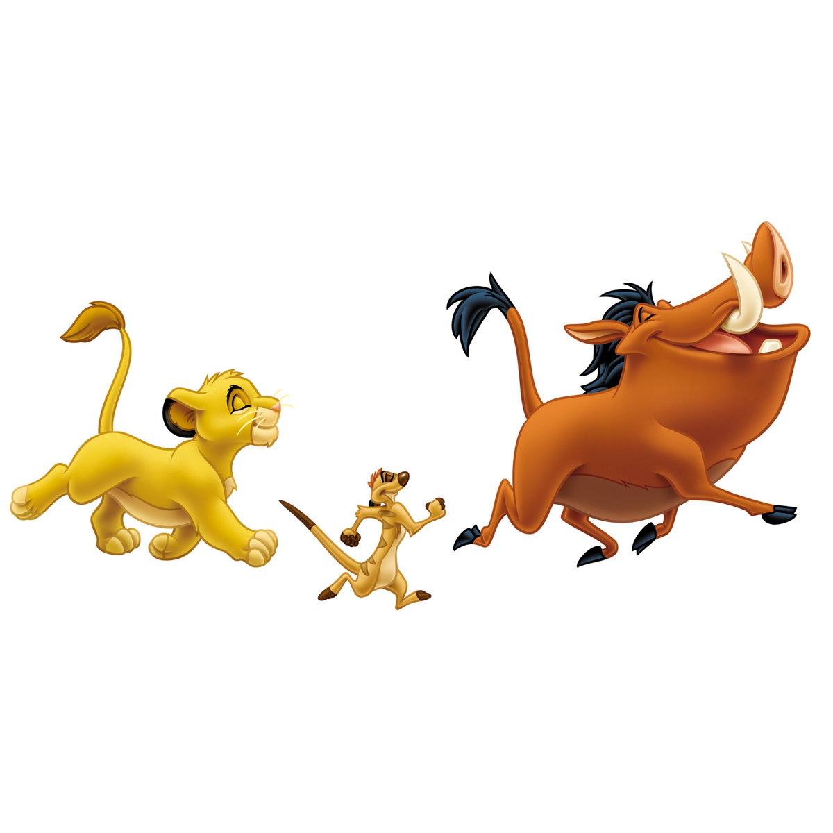 The Lion King Giant Wall Decals, by York Wall, 3'3.6" length x 1'6" width x 8.75" depth