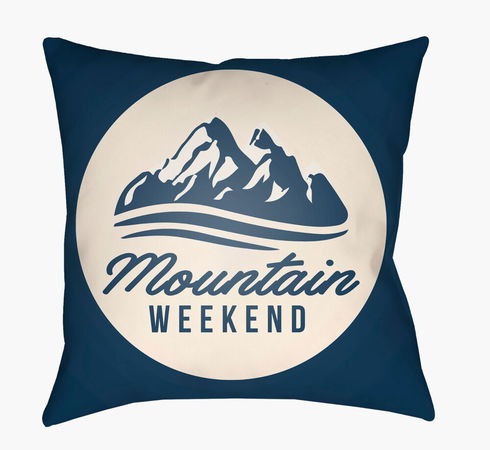 Lodge Cabin Accent Pillow