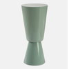 Sabetha High Gloss Drink Table, Furniture by Uttermost, 9.75" width x 22" height x 9.75" depth thumbnail 1