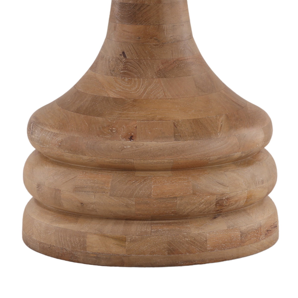 Meylin Dining Table Light Natural, by Dovetail, 48" width x 30" height x 48" depth View 3