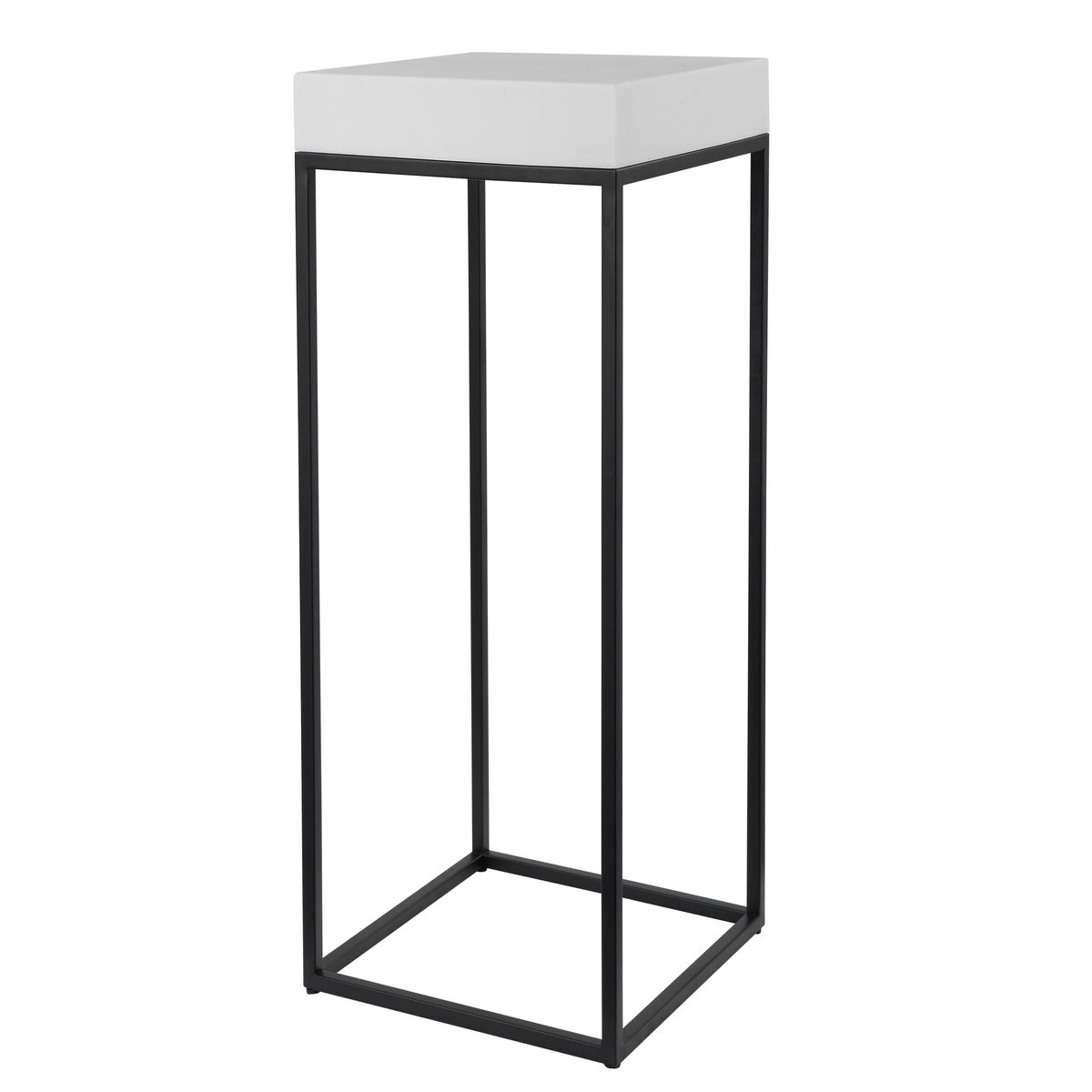 Gambia Marble Plant Stand, Planter by Uttermost, 14" width x 36" height x 14" depth View 1
