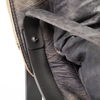 Hornet II Black Leather Body Metal Frame Accent Chair thumbnail 14