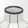 Dinah Small White with Black Stripes  Ceramic Vase thumbnail 5