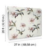 Large Parrot Tulip Neutral Peel & Stick Wallpaper thumbnail 5