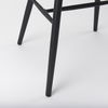 Colin  Black Metal Dining Chair, by Mercana, 21.26" length x 21.26" width x 30.32" height thumbnail 16