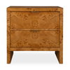 Indus 2 Drawer Burl Chest, Cabinets & Chest by Uttermost, 30" width x 30" height x 17" depth thumbnail 1
