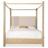 Retreat Upholstered Canopy Bed, by Hooker Furniture, 81.5" width x 90" height x 92" depth thumbnail 1