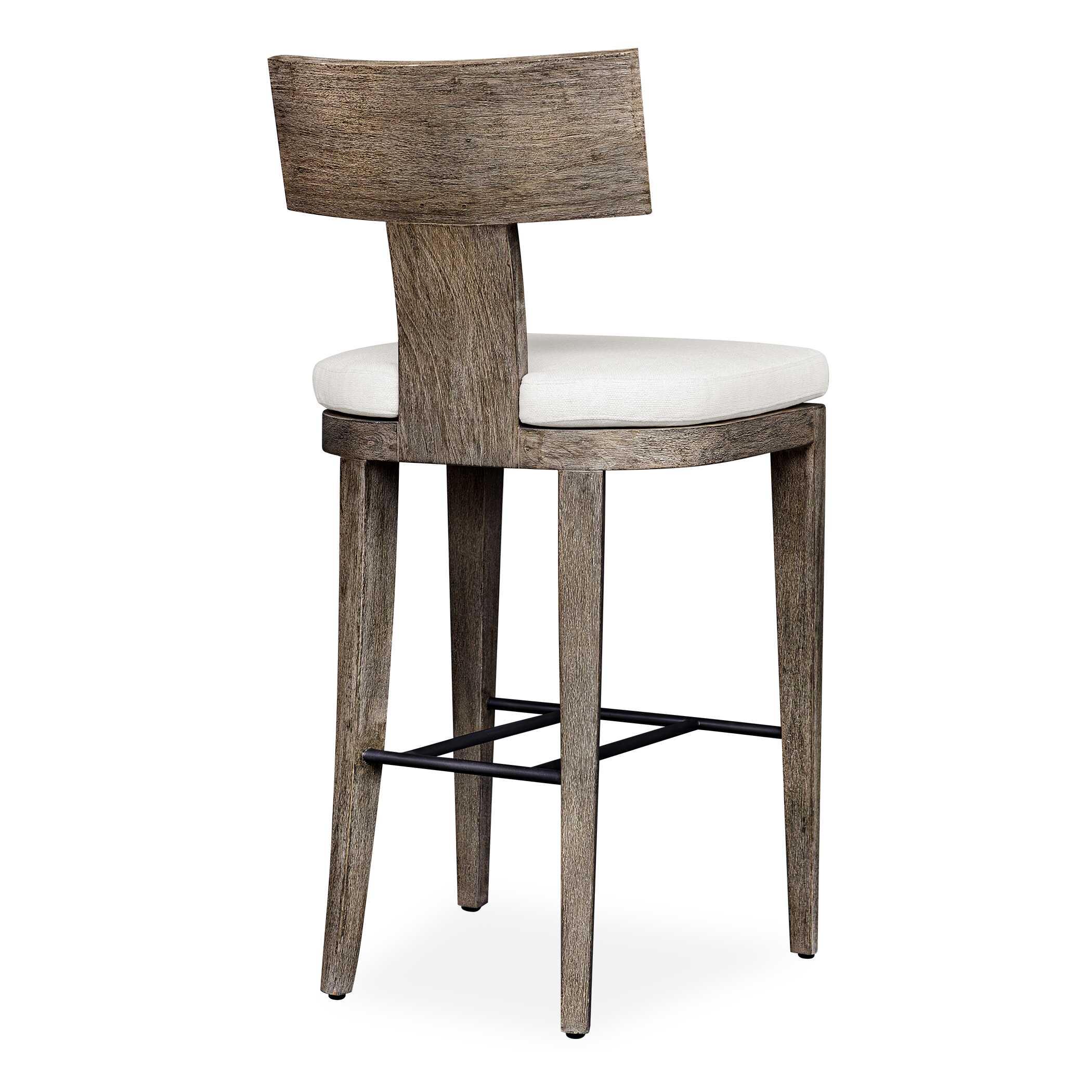 Cellini Outdoor Bar Stool, Furniture by Uttermost, 20" width x 43.5" height x 23.25" depth View 6