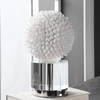 Cascara White Sculpture, Figurines & Statue by Uttermost, 6.37" width x 10" height x 6.37" depth thumbnail 4