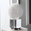 Cascara White Sculpture, Figurines & Statue by Uttermost, 6.37" width x 10" height x 6.37" depth thumbnail 4
