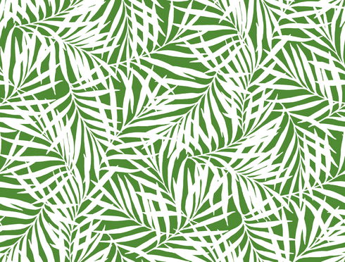 Oahu Fronds Green Peel & Stick Wallpaper