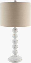 Zelda Accent Table Lamp, by Surya, 13" width x 27" height thumbnail