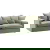 Vivian Sofa Slipcover Forest, Sofas & Sectional by Dovetail, 96" width x 28.35" height x 41.33" depth thumbnail