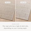 Amber Lewis x Loloi Monty Rug, 1'6" length x 1'6" width thumbnail 3