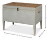 Trunk Side Table W/ Secret Storage thumbnail 12