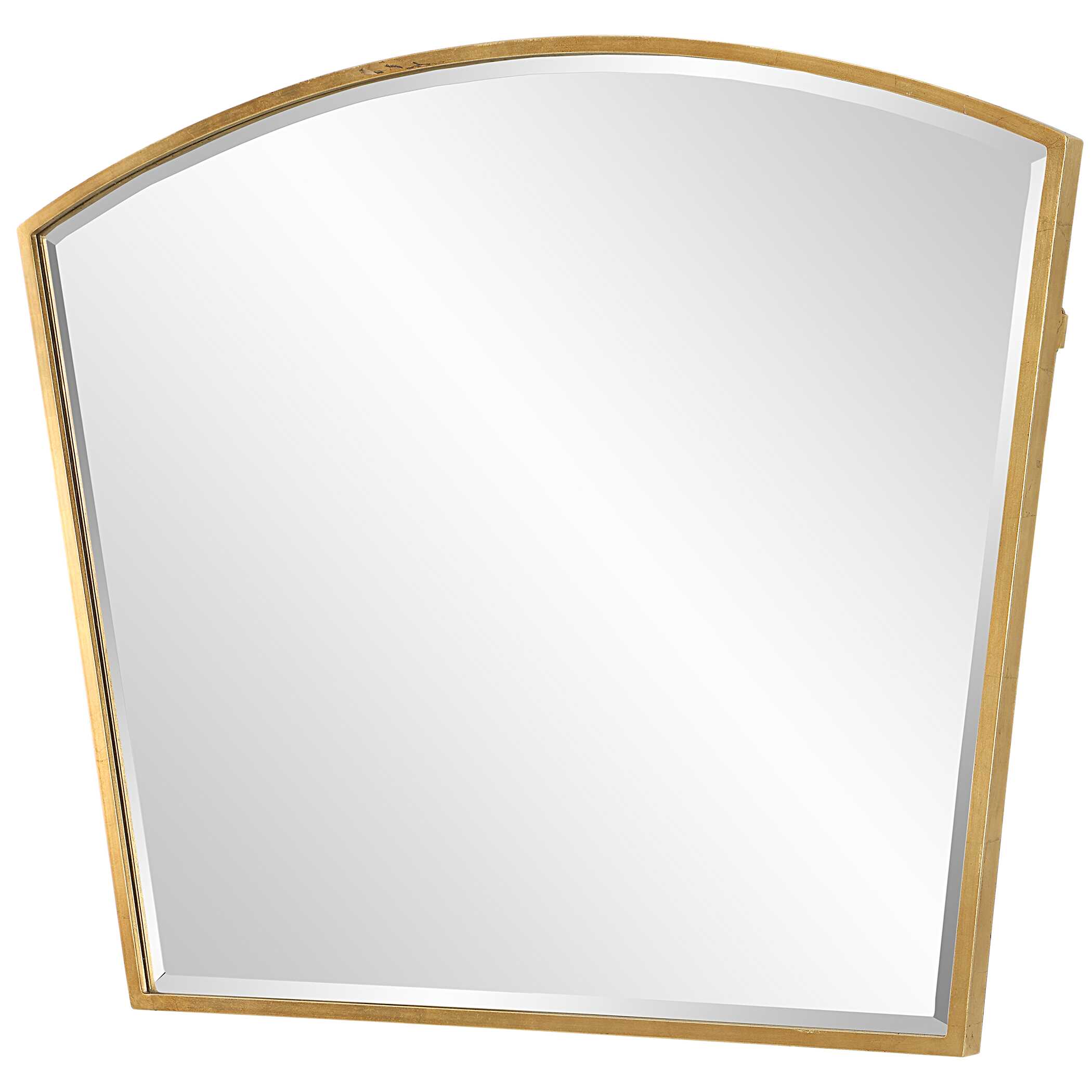Boundary Gold Arch Mirror, by Uttermost, 36" width x 31.62" height x 1.12" depth View 5