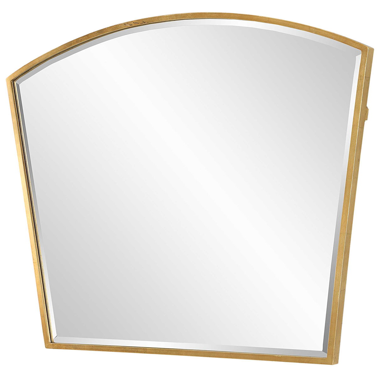 Boundary Gold Arch Mirror, by Uttermost, 36" width x 31.62" height x 1.12" depth View 5