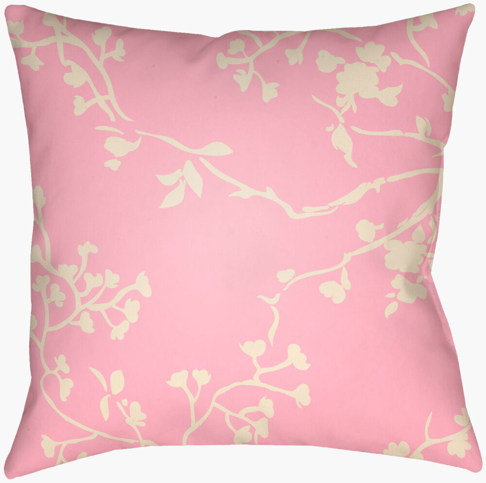 Chinoiserie Floral Accent Pillow large image 