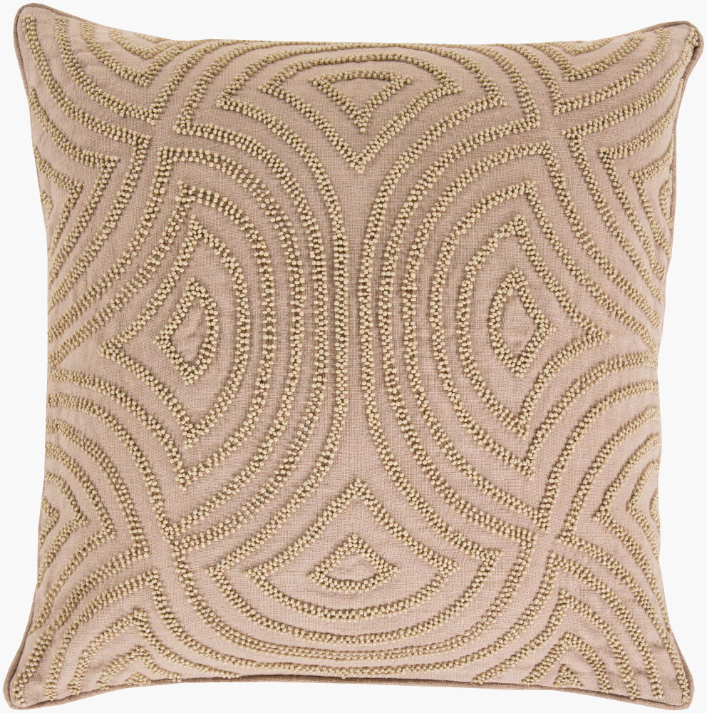 Skinny Dip Accent Pillow Down, Decorative Pillow by Surya, 22" length x 22" width