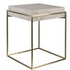 Inda Modern Accent Table, Side & End Table by Uttermost, 19" width x 24" height x 19" depth thumbnail 1