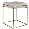 Inda Modern Accent Table, Side & End Table by Uttermost, 19" width x 24" height x 19" depth thumbnail 1