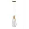Eichler Antique Brass 1 Light Mini Pendant thumbnail 7