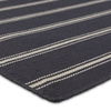 Memento Handmade Indoor/Outdoor Striped Navy/ Ivory thumbnail 4