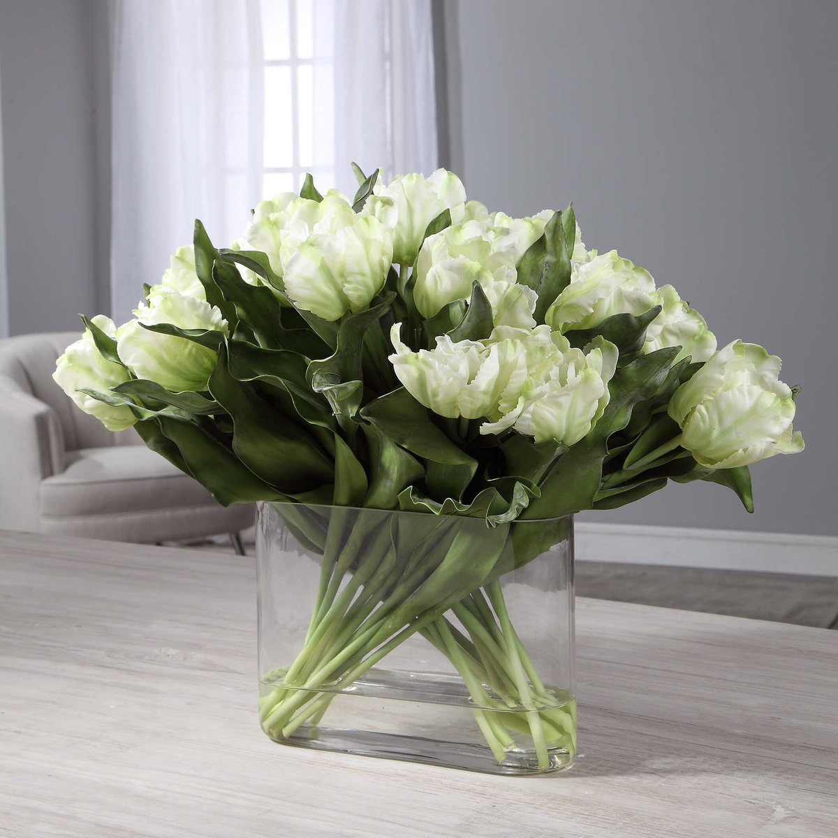 Kimbry Tulip Centerpiece, Artificial Plants & Flower by Uttermost, 24" width x 18" height x 16" depth View 5