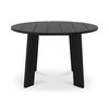 Delta Round Outdoor Dining Table Black thumbnail 2
