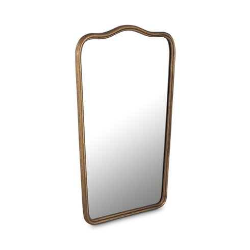 Keyes Mirror Brass