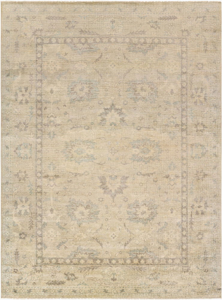 Lara Handmade Rug, by Surya, 9' length x 6' width