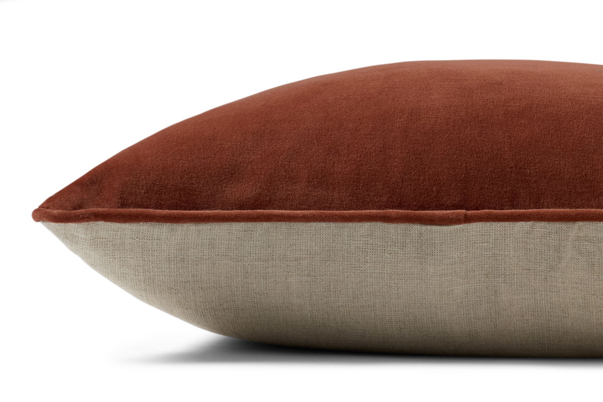 Magnolia Home by Joanna Gaines x Loloi Lydia Pillow, Decorative Pillow, 18" length x 18" width View 2