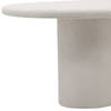 Emeric Dining Table White, by Dovetail, 102.36" width x 30.31" height x 43.31" depth thumbnail 4